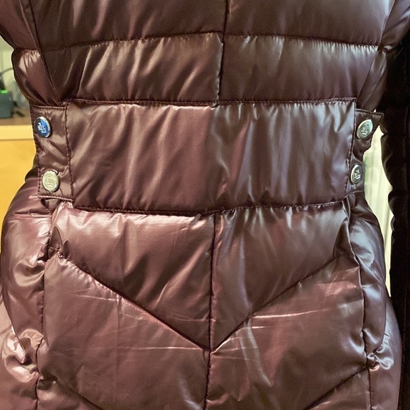 Ralph Lauren Purple Puffer Coat with Removable Hood Size Small Like New - Picture 9 of 11